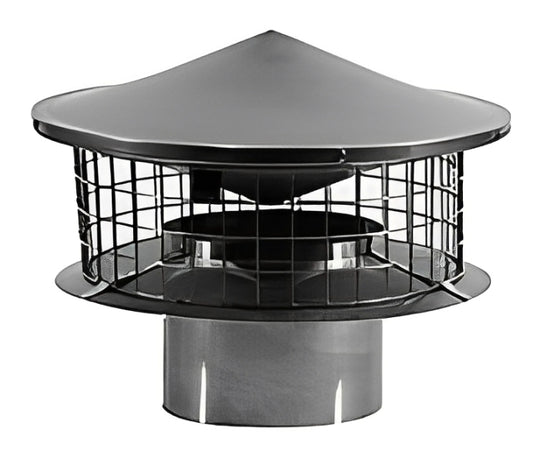 Double Insulated Enviro Stealth Deluxe Rain Cap 316-L