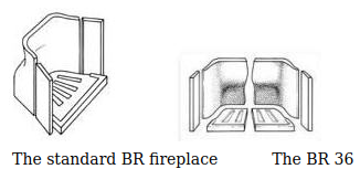 Standard BR Fireplace and BR 36 Model