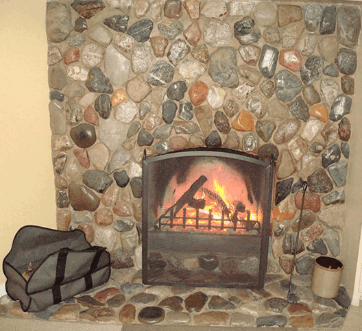 	"Just wanted to let you know how happy we are with the fireplace I bought  and installed 4 years age.It has performed flawlessly and has given us many cozy fires." Steve Hubbarth, Belding MI. BSV28